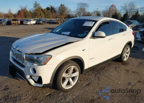 2017 BMW X4 xDrive28I z USA, uszkodzony, nr VIN 5UXXW3C37H0T79559